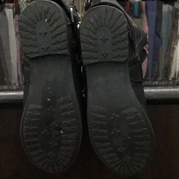 Black knee high riding boots - Picture 5 of 8